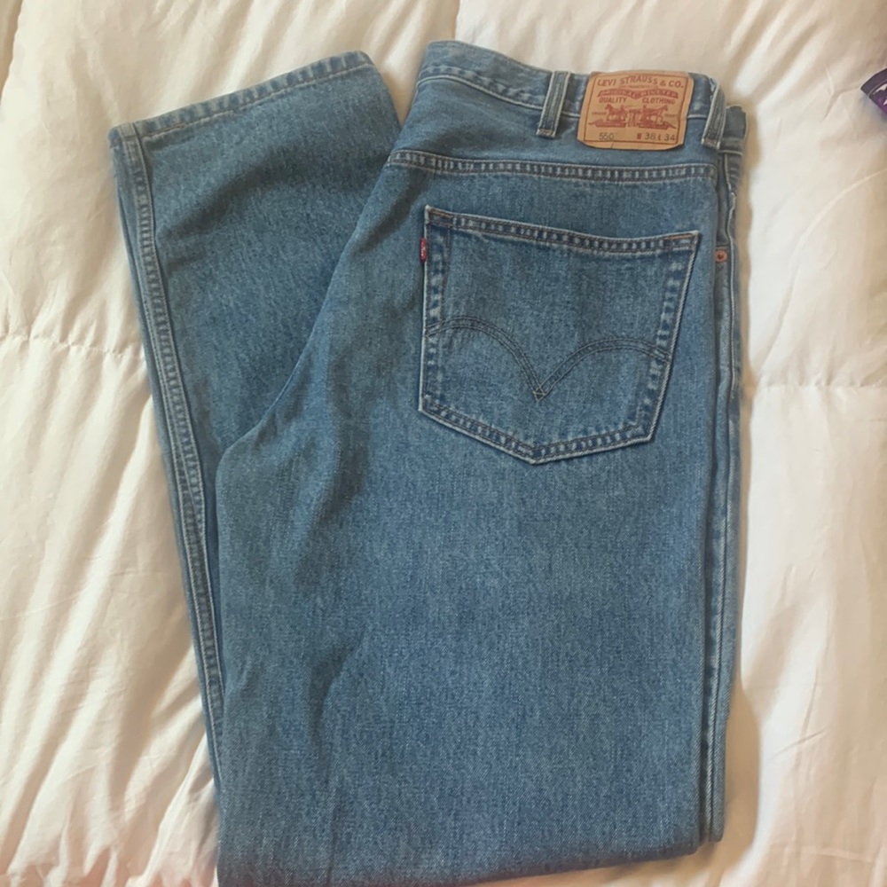 Levi’s 550 relaxed fit 38/34